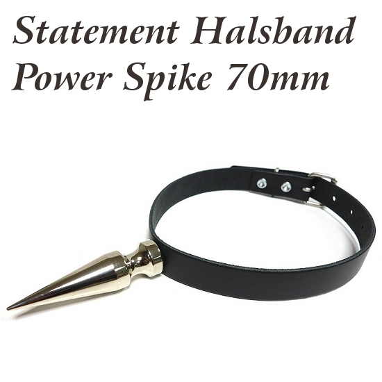Bild 1 von eXtra Collection >> Powernieten >> Statement Halsband mit frontaler eXtrem Power-Spike 70mm