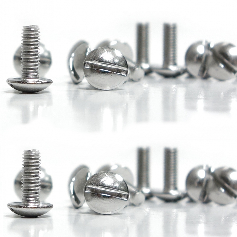 Bild 1 von Zubehör >> Montageoption: Tellerschraube M3 (Gewinde 3mm), Länge 8mm, Edelstahl, M3x8