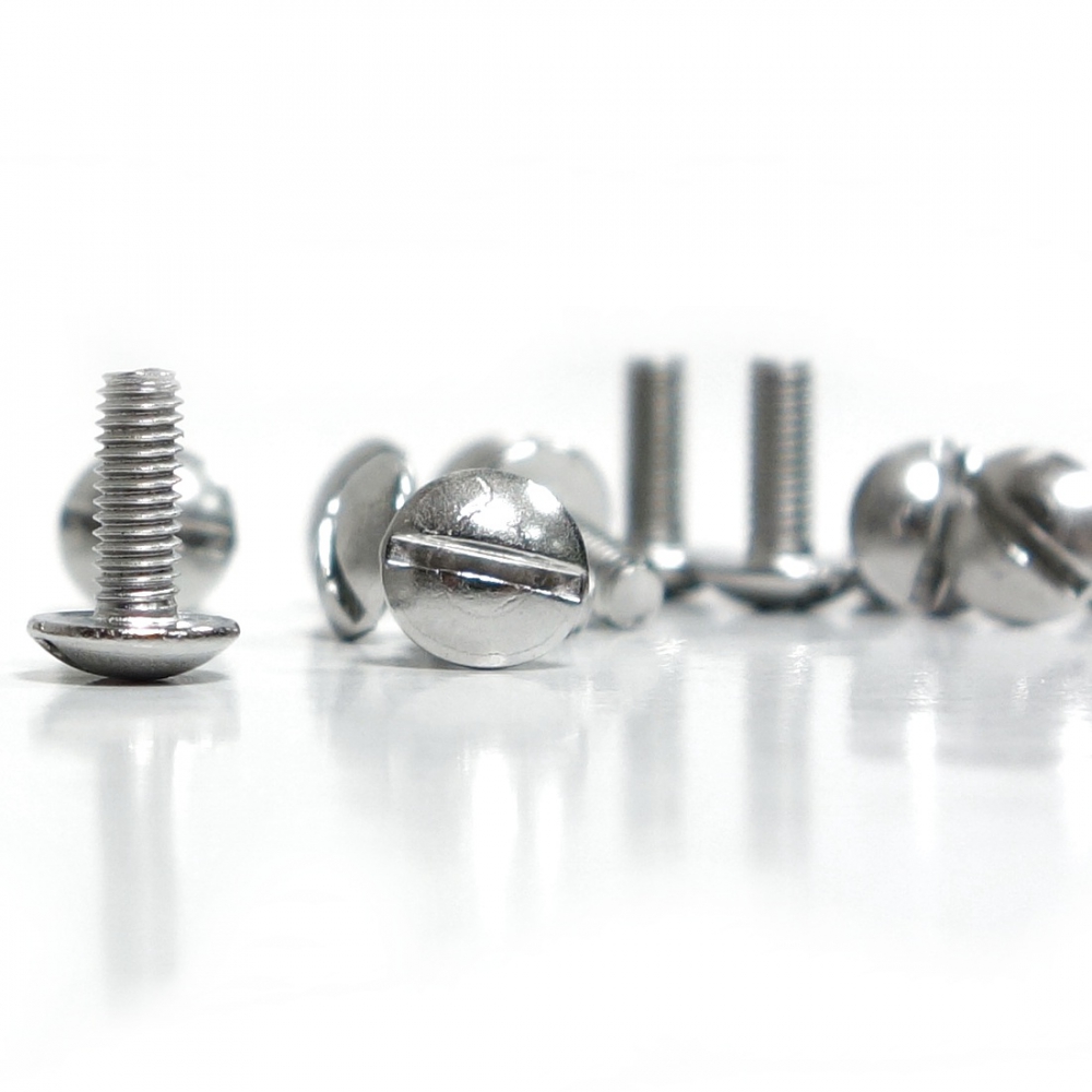 Bild 1 von Montageoption: Tellerschraube M3 (Gewinde 3mm), Länge 8mm, Edelstahl, M3x8