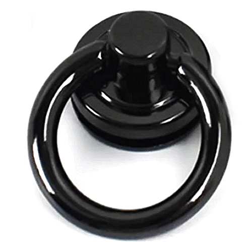 Bild 1 von Zubehör: O-Ringe und D-Ringe im Halter, als Zubehör für Hals- und Armbänder  / (Auswahl) O-Ring 20mm >> Schwarz >> DVS