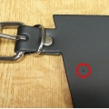 Bild 6 von Nietenarmstulpe mit Spikenieten 25mm, Armstulpe mit winzig kleinen Fehlerstellen (siehe Abbildung)