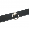 Bild 3 von Halsband in Leder mit kleinem O-Ring 13mm (Echtlederhalsband)