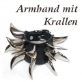 Bild 1 von Nietenarmband, gedrehten Krallen Nieten 31mm, 3-reihig