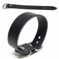 Bild 3 von Armband in Leder - Lederarmband mit Schnalle, Echtleder, Schwarz (Blank)