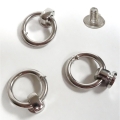 Bild 2 von 12 Stück !! O-Ring 20mm mit Fehlerstellen > Silber, drehbar - schwenkbar, Schraubgewinde,  2.Wahl !
