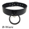 Bild 1 von Halsband,, Halsband mit Giant O-Ring 35mm - Schwarz >> B-Ware / 2.Wahl