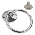 Bild 4 von O-Ring 35mm (Silber) >> Giant Ring im Halter mit Schraubgewinde, Ring schwenkbar