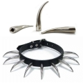 Bild 2 von Halsband, ovale Säbelnieten 46mm, 1-reihig