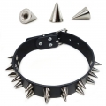 Bild 1 von Halsband, Spikenieten 13mm, 2-reihig (18 Nieten)