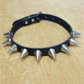 Bild 4 von eXtra Collection >> Powernieten >> Halsband mit 9 Stück eXtrem Power-Spike 19mm