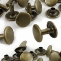 Bild 2 von 300 Stück Hohlnieten >> Silber, Bronze, Gold >> Stiftlänge 10mm