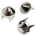 Bild 1 von 4-PIN Niete >> Spitznieten 9mm x 5mm >> Silber (Premiumqualität)