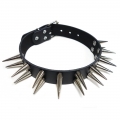 Bild 2 von Halsband, Spikenieten 27mm, 2-reihig (18 Nieten)
