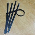Bild 7 von . Set: 5 Stück >> Halsband in Leder - Lederhalsband, Echtleder Ledergurt Schwarz (Blank)