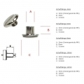 Bild 6 von Zubehör: 10 Stück Gürtelschrauben in Premiumqualität >> Füllhöhe 6mm