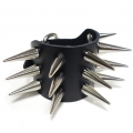 Bild 2 von Nietenarmband,  Spikenieten 27mm, 3-reihig