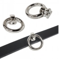 Bild 4 von Halsband in Leder mit großem O-Ring 20mm (Premiumqualität)