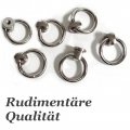 Bild 3 von O-Ring 20mm > Silber, drehbar und schwenkbar im Halter, Schraubgewinde, rudimentäre Qualität, Stahl