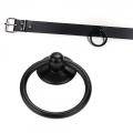 Bild 3 von Halsband,, Halsband mit Giant O-Ring 35mm - Schwarz >> B-Ware / 2.Wahl