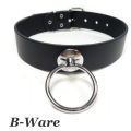 Bild 1 von Halsband,, Halsband mit Giant O-Ring 35mm - Silber >> B-Ware / 2.Wahl