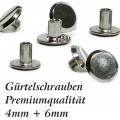 Bild 4 von Zubehör: 20 Stück Gürtelschrauben in Premiumqualität >> Set:  Füllhöhe 4mm + 6mm (M3)