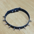 Bild 4 von eXtra Collection >> Nietenhalsband mit Spikenieten 15mm (Con43)
