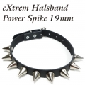 Bild 1 von eXtra Collection >> Powernieten >> Halsband mit 9 Stück eXtrem Power-Spike 19mm