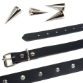 Bild 3 von Halsband, Nietenhalsband Choker mit Spikenieten 20mm, 1-reihig