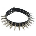 Bild 2 von Halsband, Spikenieten 28mm, 2-reihig (30 Nieten)