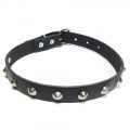 Bild 2 von Choker, Nietenhalsband, Spitznieten 4mm >> Sonderangebot !!