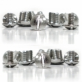 Bild 1 von Zubehör >> Montageoption: Tellerschraube M3 (Gewinde 3mm), Länge 6mm, Edelstahl, M3x6