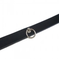 Bild 3 von Halsband in Leder mit kleinem O-Ring 12mm (Echtlederhalsband)