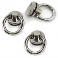 Bild 2 von O-Ring 20mm >> Silber, schwenkbar im Halter, Doppelverschraubung, Zinklegierung