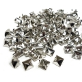 Bild 3 von 2-PIN Niete >> Pyramidenniete 12mm >> Silber (Premiumqualität)