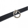 Bild 3 von Halsband in Leder mit großem O-Ring 20mm (Premiumqualität)