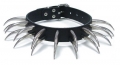 Bild 1 von Halsband, ovale Säbelnieten 46mm, 2-reihig (18 Nieten)