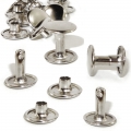 Bild 5 von 300 Stück Hohlnieten >> Silber, Bronze, Gold >> Stiftlänge 10mm
