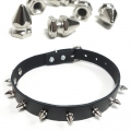 Bild 1 von eXtra Collection > Nietenhalsband mit Spikenieten 10mm (Hex 10)